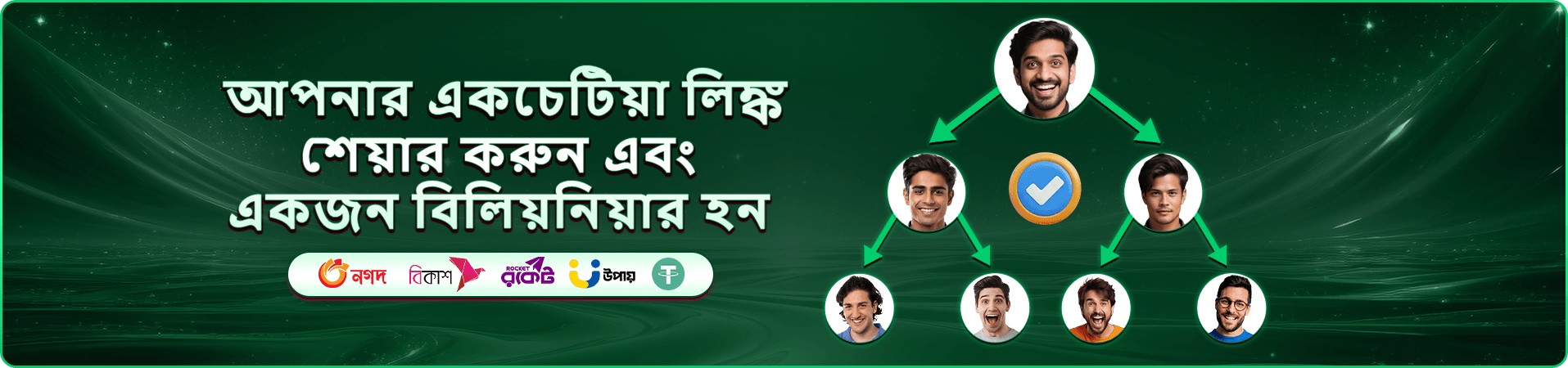 প্রতিদিনের ফ্রি স্পিন অফারের প্রচারণী ব্যানার